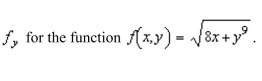 the partial derivative
