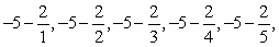 <strong>Write an expression for the apparent nth term of the sequence. (Assume that n begins with 1.) </strong> A) B) C) D) E)