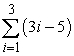 <strong>Find the sum. </strong> A)-1 B)-2 C)3 D)4 E)18