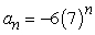 <strong>Find a formula for an for the arithmetic sequence. </strong> A) B) C) D) E)