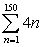 <strong>Use summation notation to write the sum below. </strong> A) B) C) D) E)