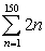 <strong>Use summation notation to write the sum below. </strong> A) B) C) D) E)