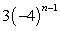 <strong>Find the nth term of the geometric sequence. </strong> A) B) C) D) E)