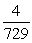 <strong>Find the indicated nth term of the geometric sequence. 7th term: </strong> A) B) C) D) E)