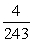 <strong>Find the indicated nth term of the geometric sequence. 7th term: </strong> A) B) C) D) E)
