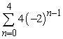 <strong>Use summation notation to write the sum. </strong> A) B) C) D) E)