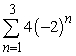 <strong>Use summation notation to write the sum. </strong> A) B) C) D) E)