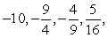 <strong>Write the first five terms of the sequence. an = </strong> A) B) C) D) E)