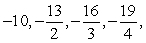 <strong>Write the first five terms of the sequence. an = </strong> A) B) C) D) E)