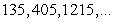 <strong>Find the next three terms of the geometric sequence. </strong> A) B) C) D) E)