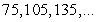 <strong>Find the next three terms of the geometric sequence. </strong> A) B) C) D) E)