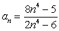 <strong>Give an example of a sequence that converges to .</strong> A) B) C) D) E)