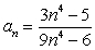 <strong>Give an example of a sequence that converges to .</strong> A) B) C) D) E)