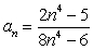 <strong>Give an example of a sequence that converges to .</strong> A) B) C) D) E)
