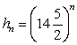 <strong>A ball is dropped from a height of 14 feet, and on each rebound it rises to its preceding height. Write an expression for the height of the nth rebound.</strong> A) B) C) D) E)