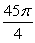 <strong>Find the radian measure of the given angle. 225o</strong> A) B) C) D) E)