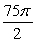 <strong>Find the radian measure of the given angle. 750o</strong> A) B) C) D) E)