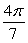 <strong>Find the degree measure of the given angle. </strong> A)280.0o B)102.9o C)157.5o D)315.0o E)32.7o