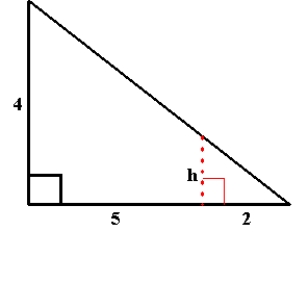 <strong>Solve the triangle for the indicated side. </strong> A) B) C) D) E)