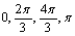 <strong>Solve the equation for . For some of the equations you should use the trigonometric identities listed in this section. Use the trace feature of a graphing utility to verify your results. </strong> A) B) C) D) E)