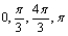 <strong>Solve the equation for . For some of the equations you should use the trigonometric identities listed in this section. Use the trace feature of a graphing utility to verify your results. </strong> A) B) C) D) E)