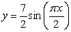 <strong>Find the period and amplitude of the function . </strong> A)Period: ; Amplitude:7 B)Period: ; Amplitude: C)Period: ; Amplitude: D)Period: ; Amplitude: 7 E)Period: ; Amplitude: