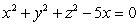 <strong>Find the center and radius of the sphere. </strong> A)Center: Radius: B)Center: Radius: C)Center: Radius: D)Center: Radius: E)Center: Radius: