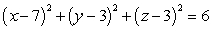 <strong>Find the equation of the sphere that has the points and as end points of a diameter.</strong> A) B) C) D) E)