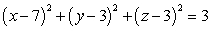 <strong>Find the equation of the sphere that has the points and as end points of a diameter.</strong> A) B) C) D) E)