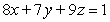 <strong>The two planes and are perpendicular.</strong> A)false B)true