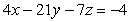<strong>The two planes and are parallel.</strong> A)true B)false