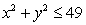 <strong>Describe the domain and range of the function.  </strong> A)domain: The disk   range: The interval (0,7) B)domain: The disk   range: The interval [0,7] C)domain: The disk   range: The interval [0,7) D)domain: The disk   range: The interval [0,7] E)domain: The disk   range: The interval [0,7) <div style=padding-top: 35px> 
