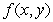 <strong>For , find all values of x and y such that and simultaneously. </strong> A) B) C)(0,0) D)Both B and C E)Both A and B