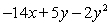 <strong>The utility function is a measure of utility (or satisfaction) derived by a person from the consumption of two products x and y. Suppose the utility function is . Determine the marginal utility of product x.</strong> A) B) C) D) E)