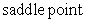 <strong>Determine whether there is a relative maximum, a relative minimum, a saddle point, or insufficient information to determine the nature of the function at the critical point . Given: </strong> A) at B) at C) at D) at