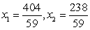 <strong>A company manufactures two types of sneakers: running shoes and basketball shoes. The total revenue from x1 units of running shoes and y1 units of basketball shoes is: , where x1 and x2 are in thousands of units. Find x1 and x2 so as to maximize the revenue.</strong> A) B) C) D) E)