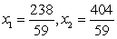 <strong>A company manufactures two types of sneakers: running shoes and basketball shoes. The total revenue from x1 units of running shoes and y1 units of basketball shoes is: , where x1 and x2 are in thousands of units. Find x1 and x2 so as to maximize the revenue.</strong> A) B) C) D) E)
