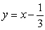 <strong>Find the least squares regression line for the given points. Then plot the points and sketch the regression line. </strong> A) B) C) D) E)