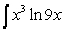 <strong>Identify u and dv for finding the integral using integration by parts. dx</strong> A) dx; dx B) C) D) E)