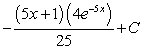 <strong>Use integration by parts to evaluate </strong> A) B) C) D) E)