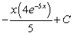 <strong>Use integration by parts to evaluate </strong> A) B) C) D) E)