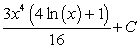 <strong>Use integration by parts to evaluate .</strong> A) B) C) D) E)