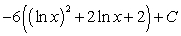 <strong>Find the indefinite integral. </strong> A) B) C) D) E)
