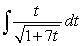 <strong>Find the indefinite integral. </strong> A) B) C) D) E)none of the above