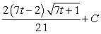 <strong>Find the indefinite integral. </strong> A) B) C) D) E)none of the above