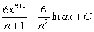 <strong>Use integration by parts to find the integral below. </strong> A) B) C) D) E)