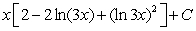 <strong>Use a table of integrals to find the indefinite integral .</strong> A) B) C) D) E)