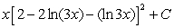 <strong>Use a table of integrals to find the indefinite integral .</strong> A) B) C) D) E)