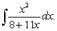 <strong>Use a table of integrals with forms involving a + bu to find </strong> A) B) C) D) E)