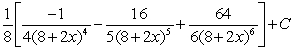 <strong>Use a table of integrals to find the indefinite integral .</strong> A) B) C) D) E)